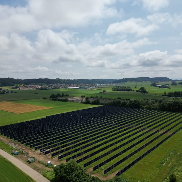 Solarpark Woringen 2200 kWp Ansicht
