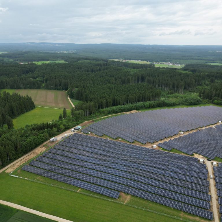 Solarpark Döggingen II – Modulbelegung und Anlagenplanung
