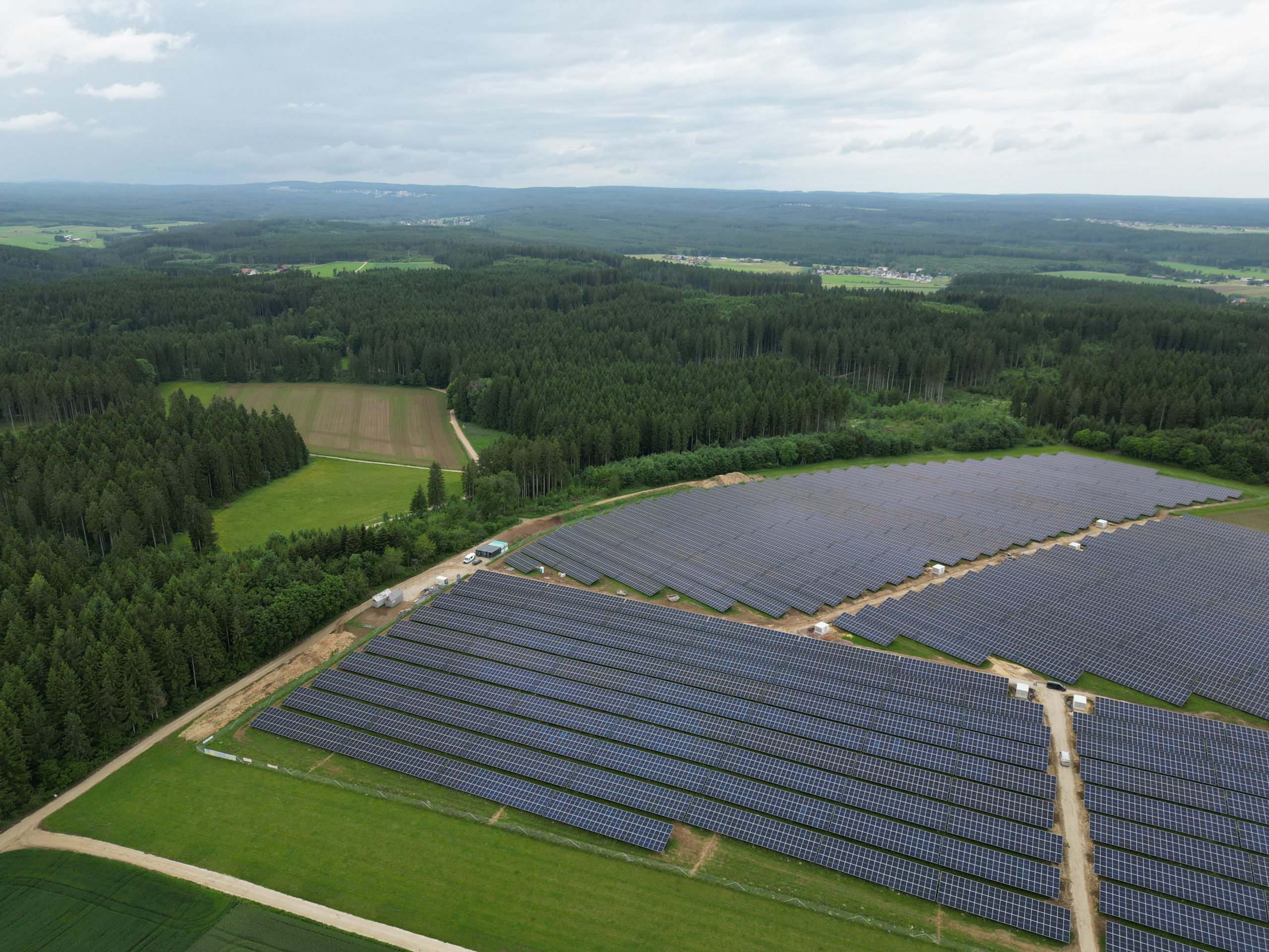 Solarpark Döggingen II Solarpark Döggingen II – Modulbelegung und Anlagenplanung