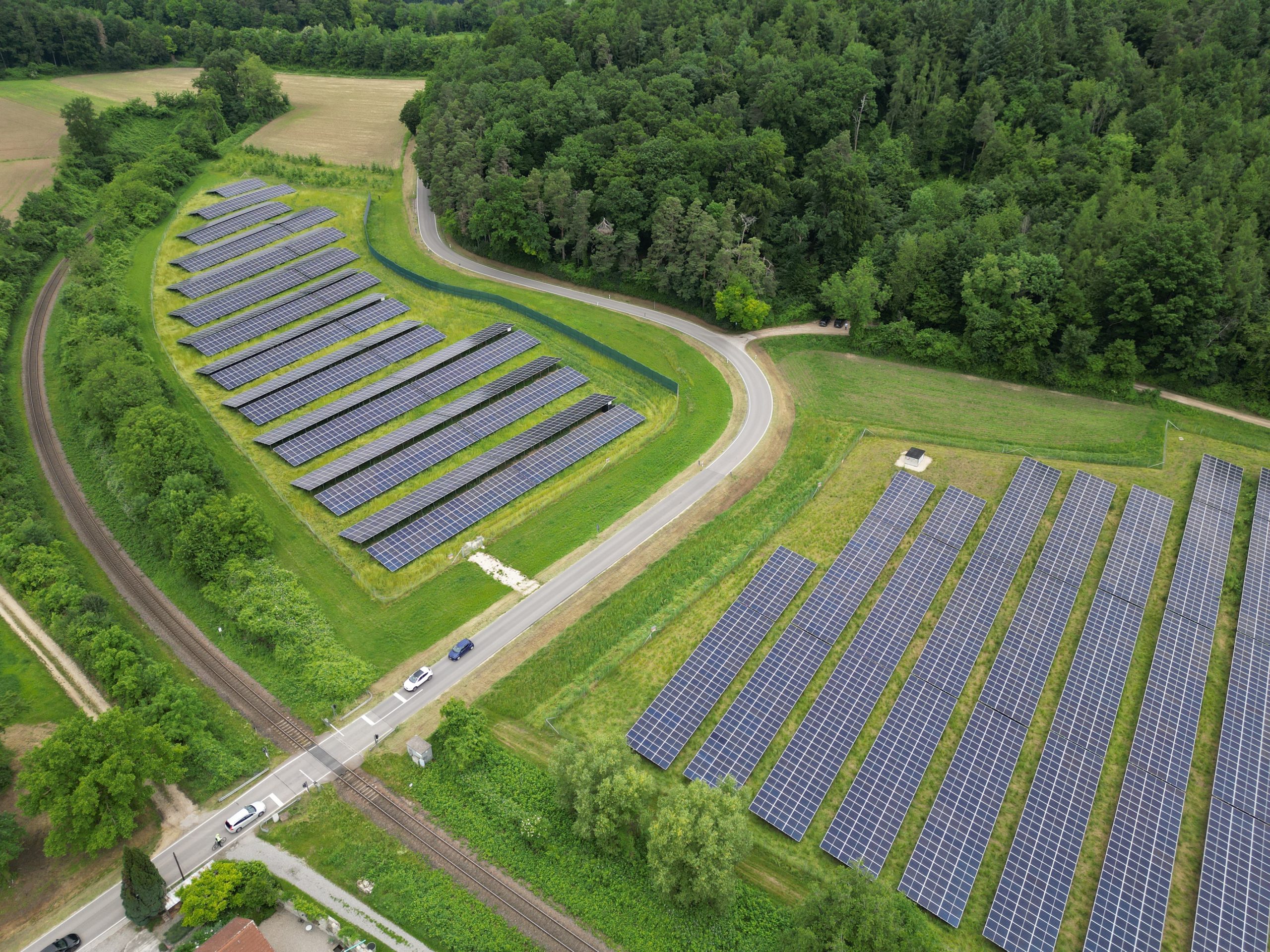 Solarpark in Radolfzell am Bodensee Solarpark in Radolfzell am Bodensee
