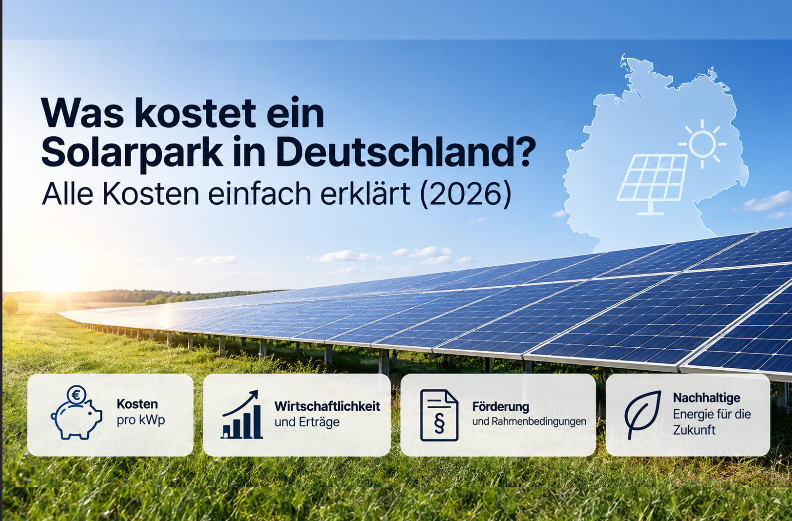 Was kostet ein Solarpark im Durchschnitt? Was kostet ein Solarpark im Durchschnitt?